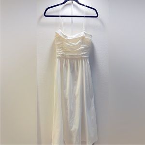 Reformation Lissa Dress Size 6 white